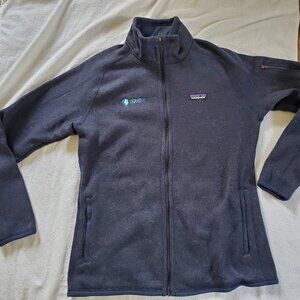 Patagonia Better Sweater, New Navy, Full-Zip Fleece Jacket, Women’s L, Liquid IV